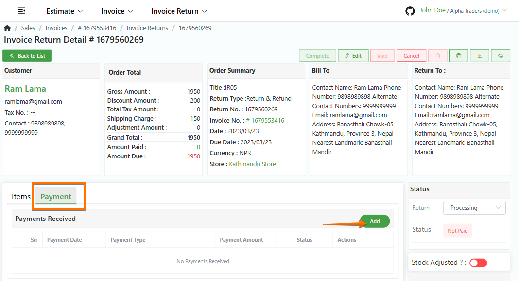 10-add-invoicereturn-payment1