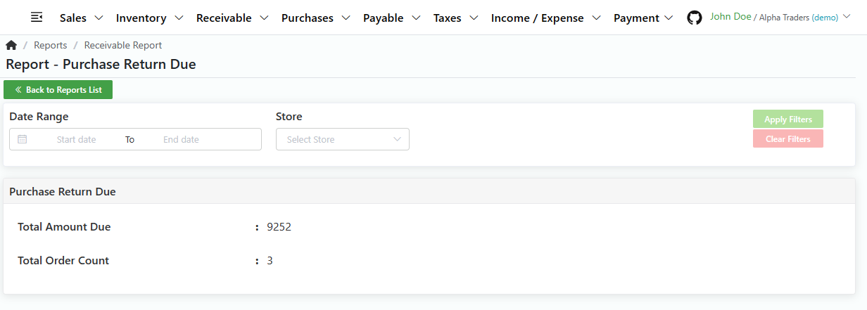report-receivable-purchasereturndue