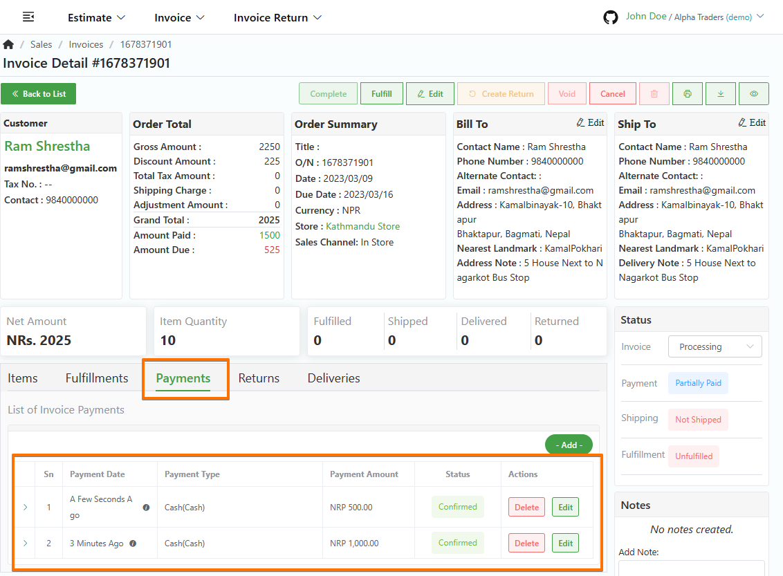 view-invoice-payment